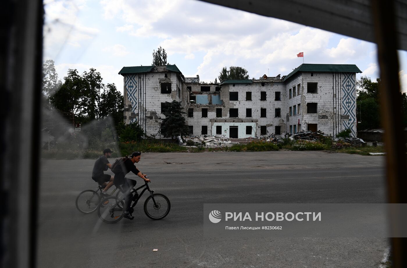 Повседневная мирная жизнь в Волновахе