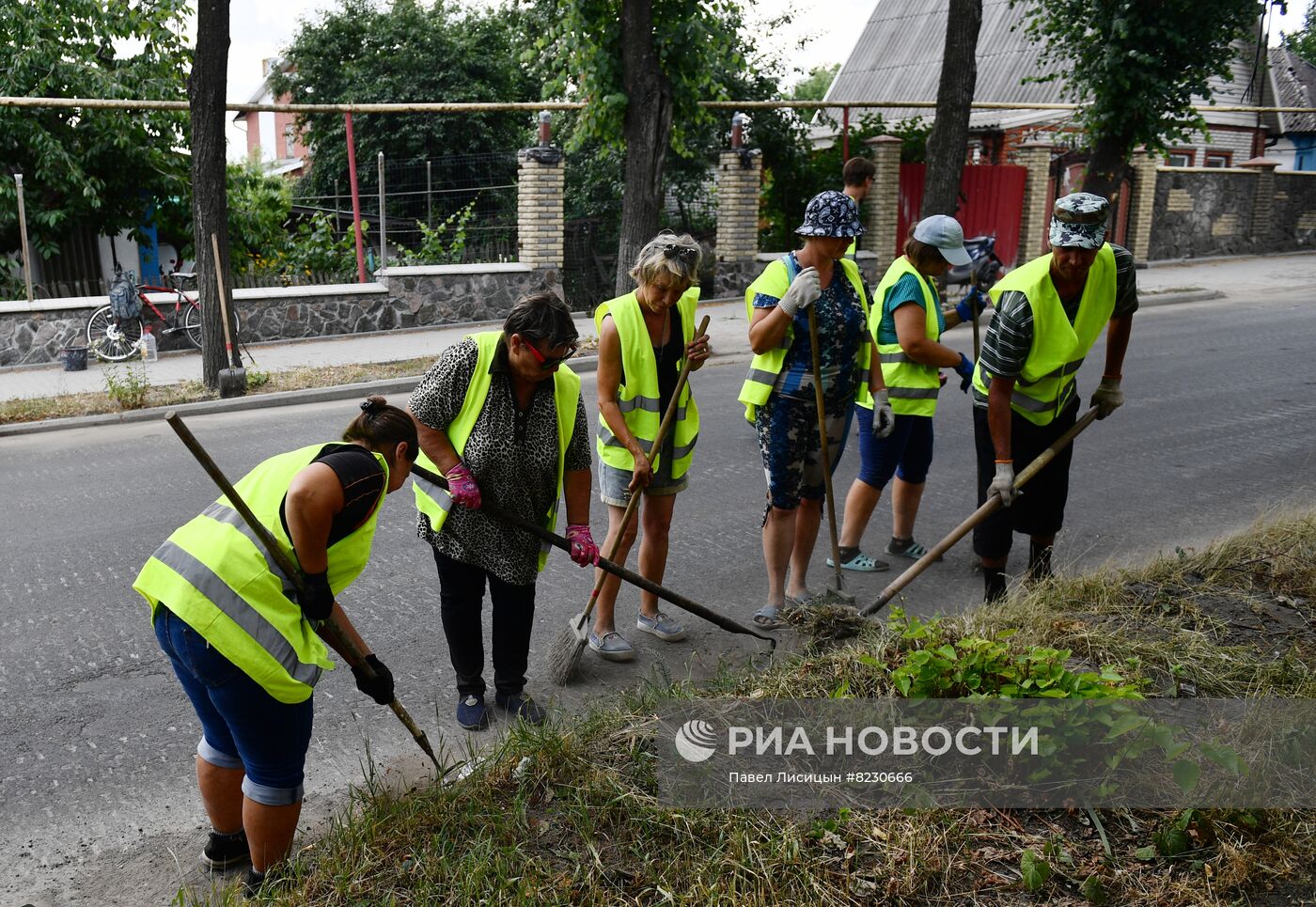 Повседневная мирная жизнь в Волновахе