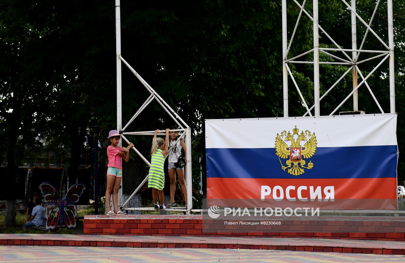 Повседневная мирная жизнь в Волновахе