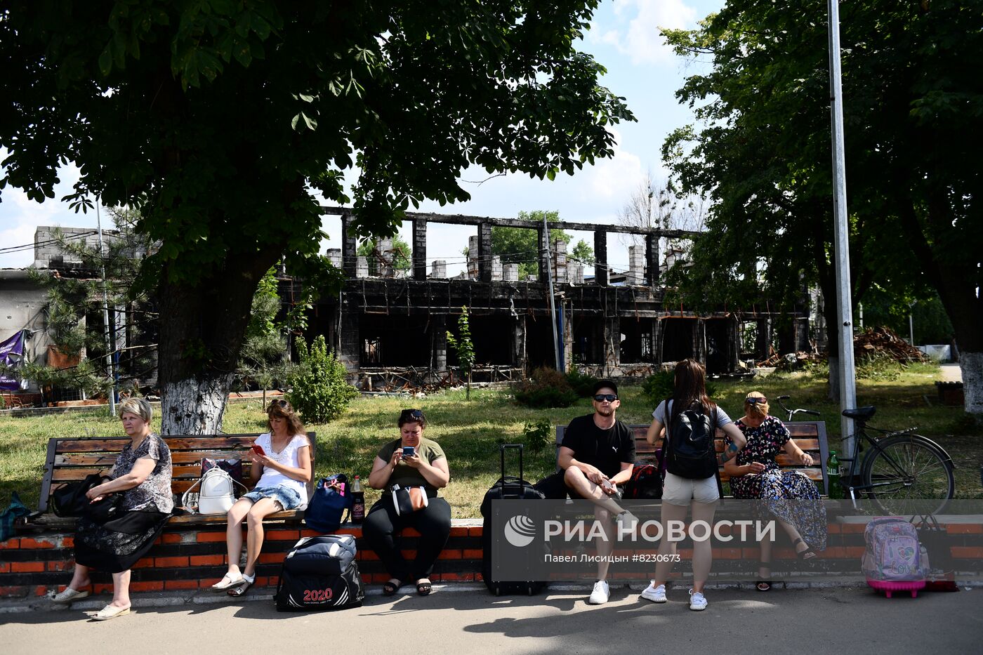 Повседневная мирная жизнь в Волновахе