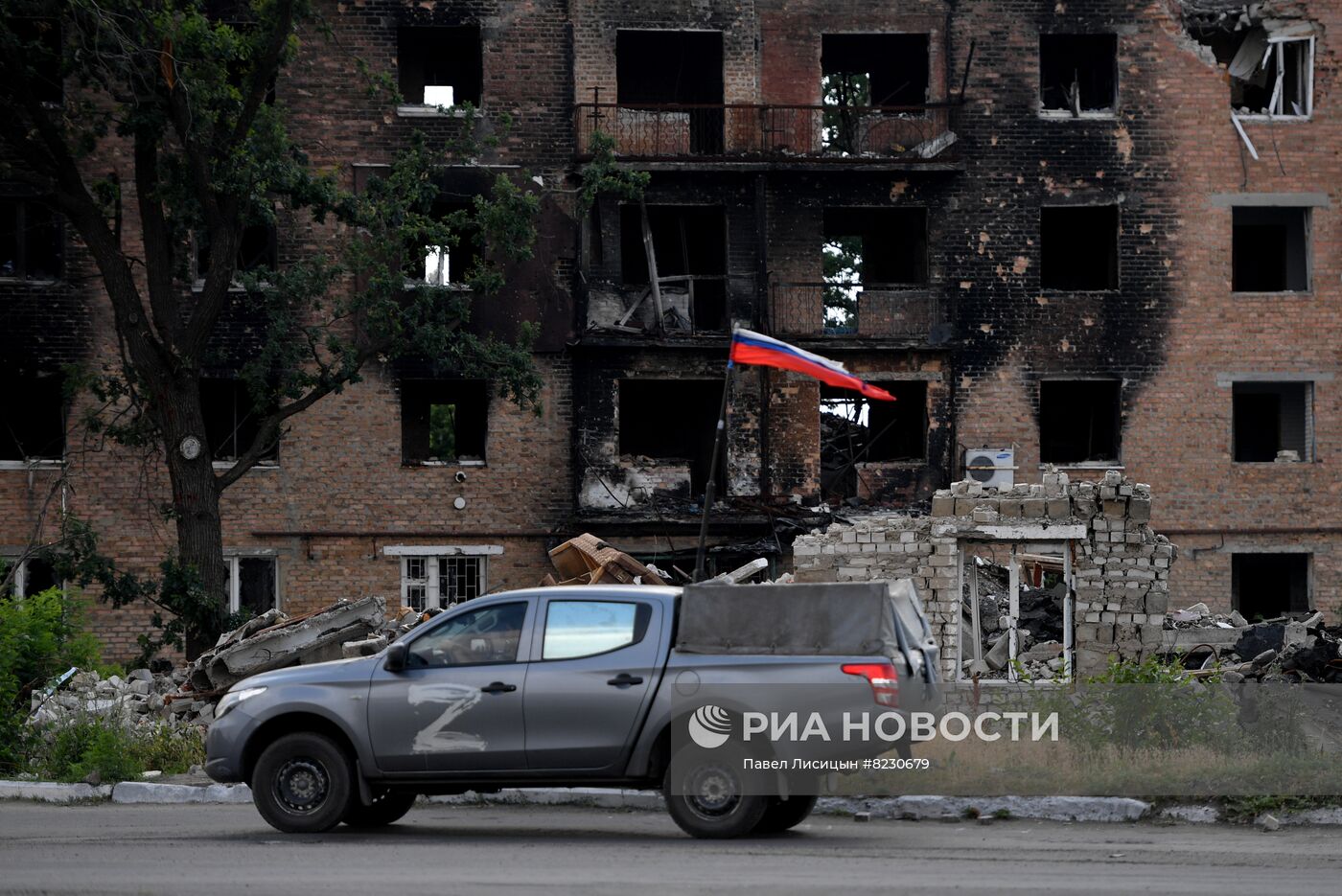 Повседневная мирная жизнь в Волновахе