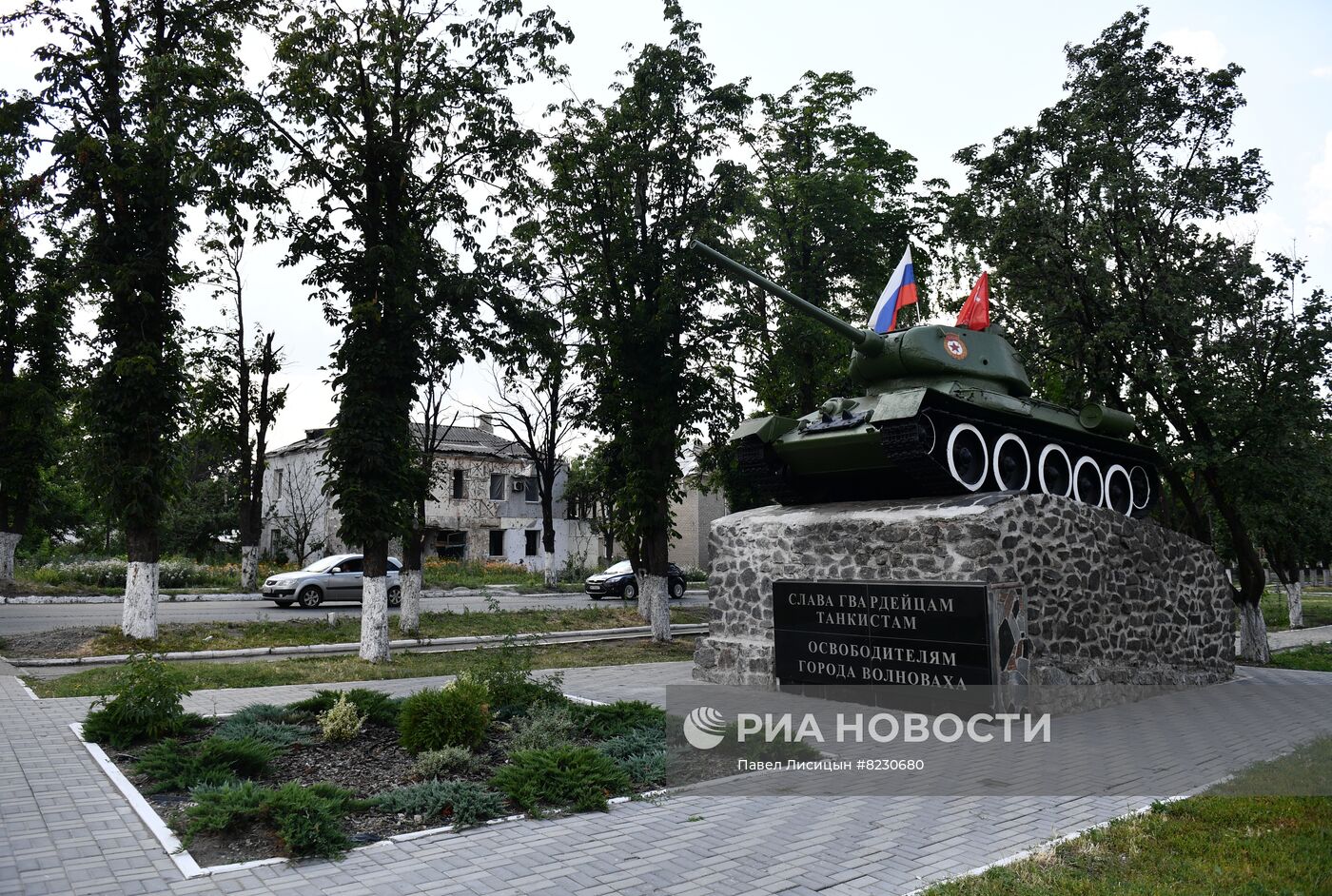 Повседневная мирная жизнь в Волновахе