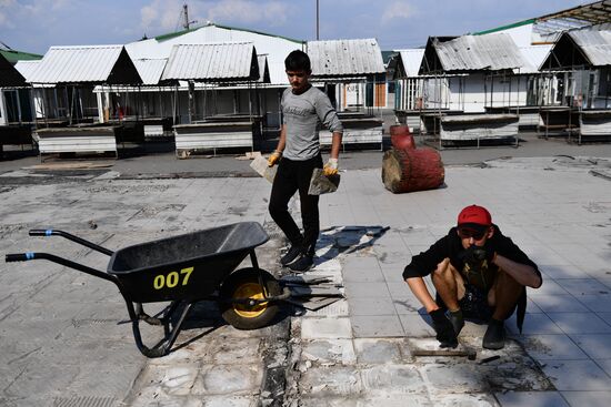 Повседневная мирная жизнь в Волновахе