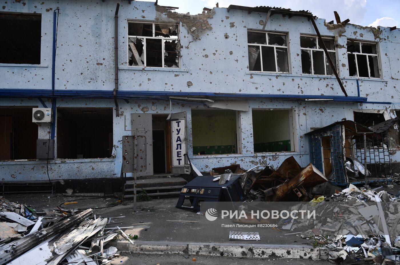 Повседневная мирная жизнь в Волновахе