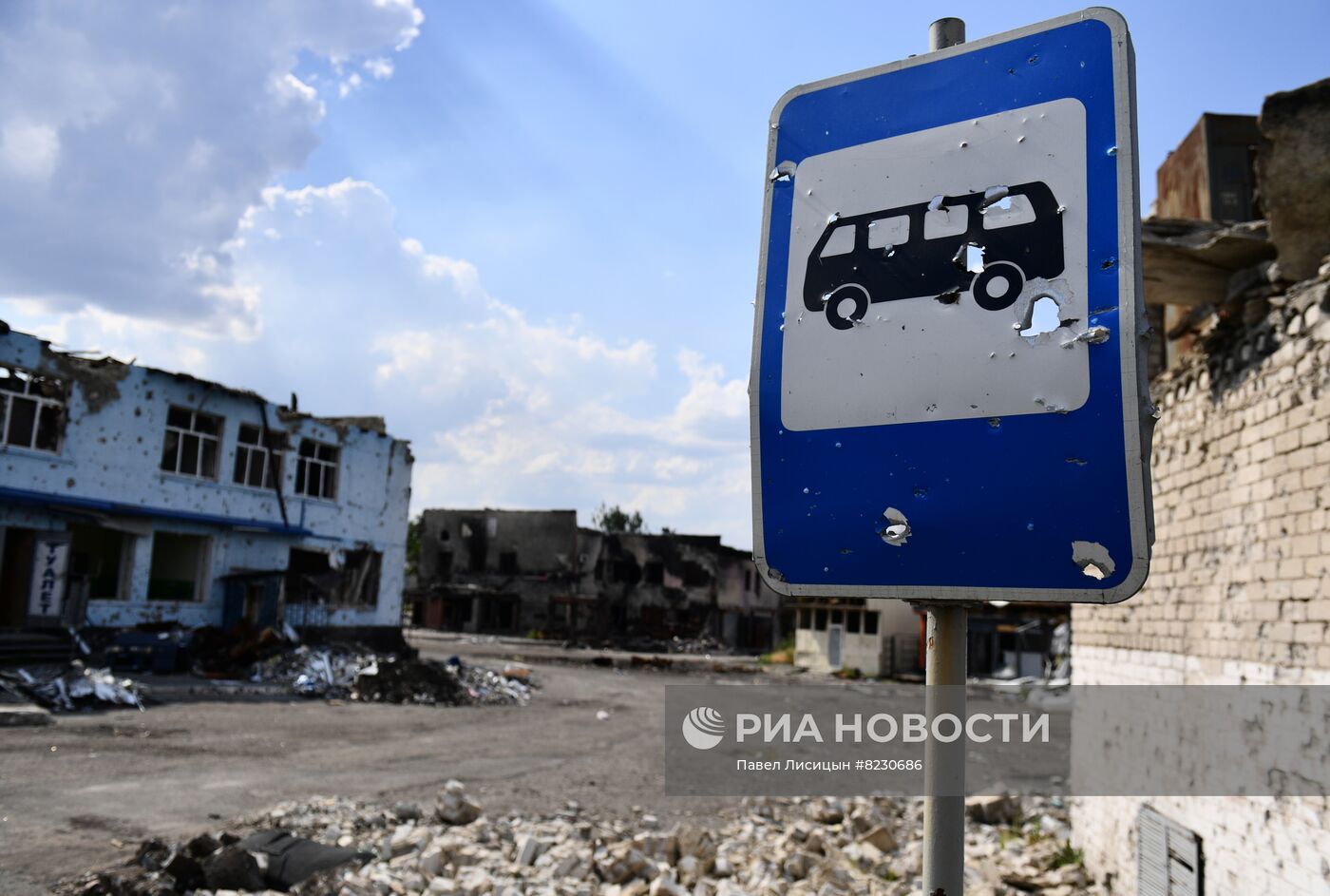 Повседневная мирная жизнь в Волновахе