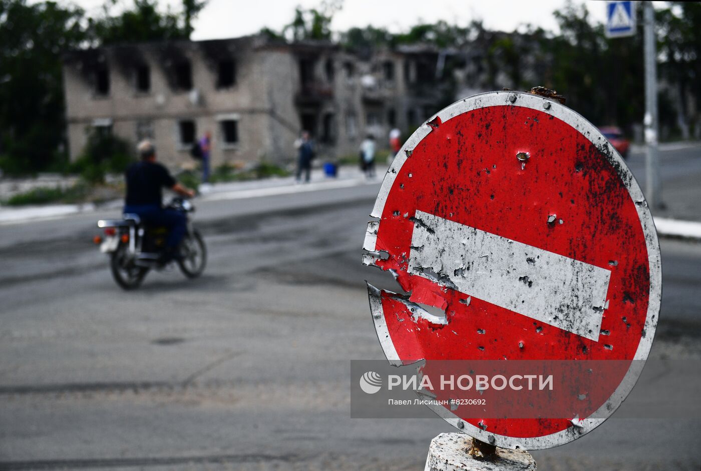 Повседневная мирная жизнь в Волновахе