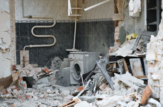 Повседневная мирная жизнь в Волновахе