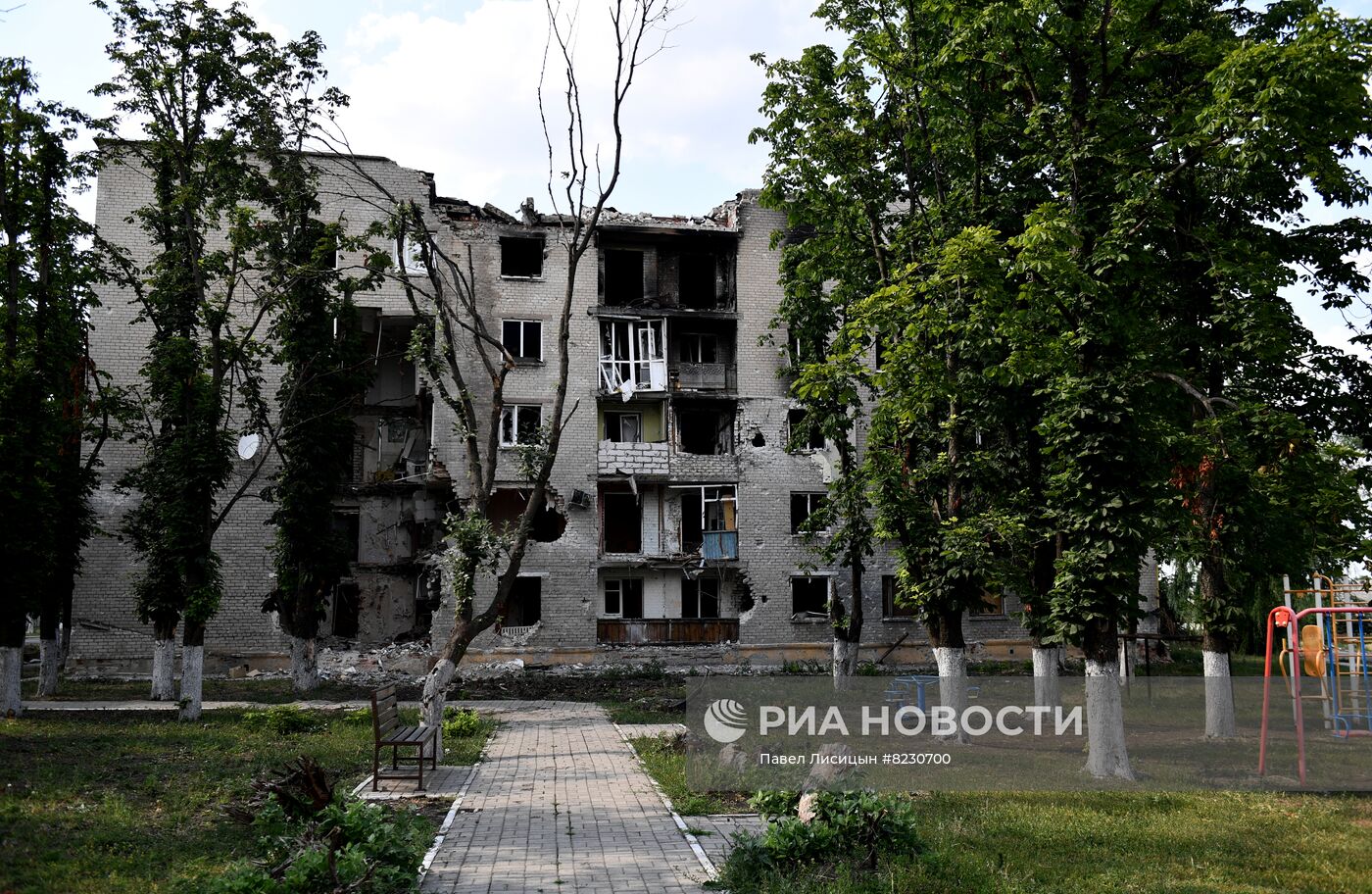 Повседневная мирная жизнь в Волновахе