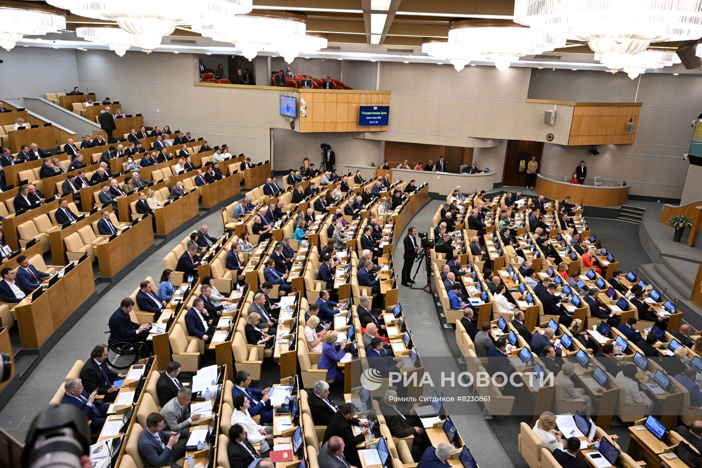 Завершающее пленарное заседание весенней сессии Госдумы РФ