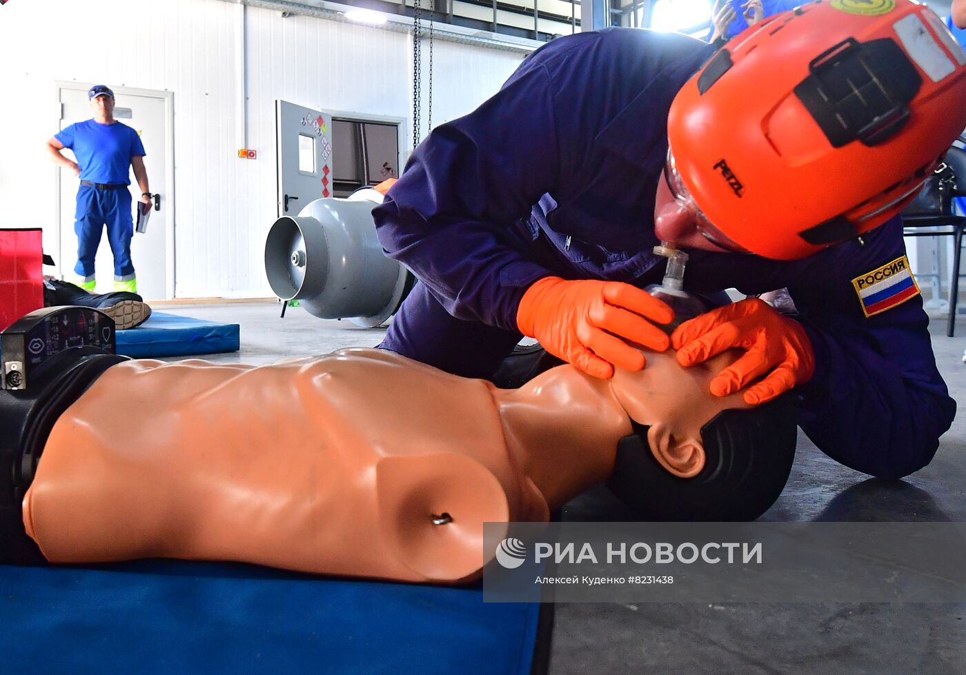 Финал городского конкурса профессионального мастерства по профессии "Спасатель"