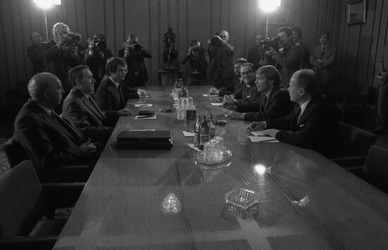 Визит министра иностранных дел Финляндии П. Стенбекка в СССР