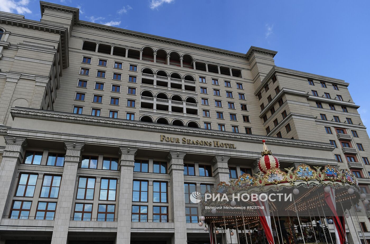 Гостиница Four Seasons в Москве будет переименована в Legend of Moscow