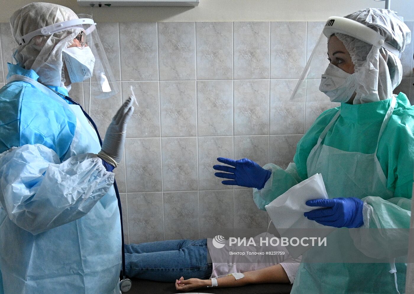 Учения по выявлению холеры в Минске