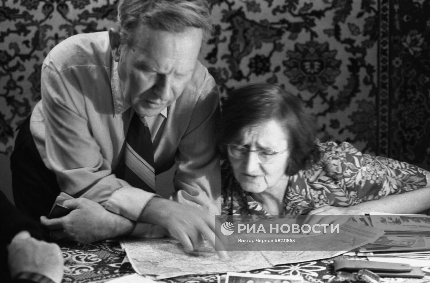 Участник Великой Отечественной войны П. А. Михин