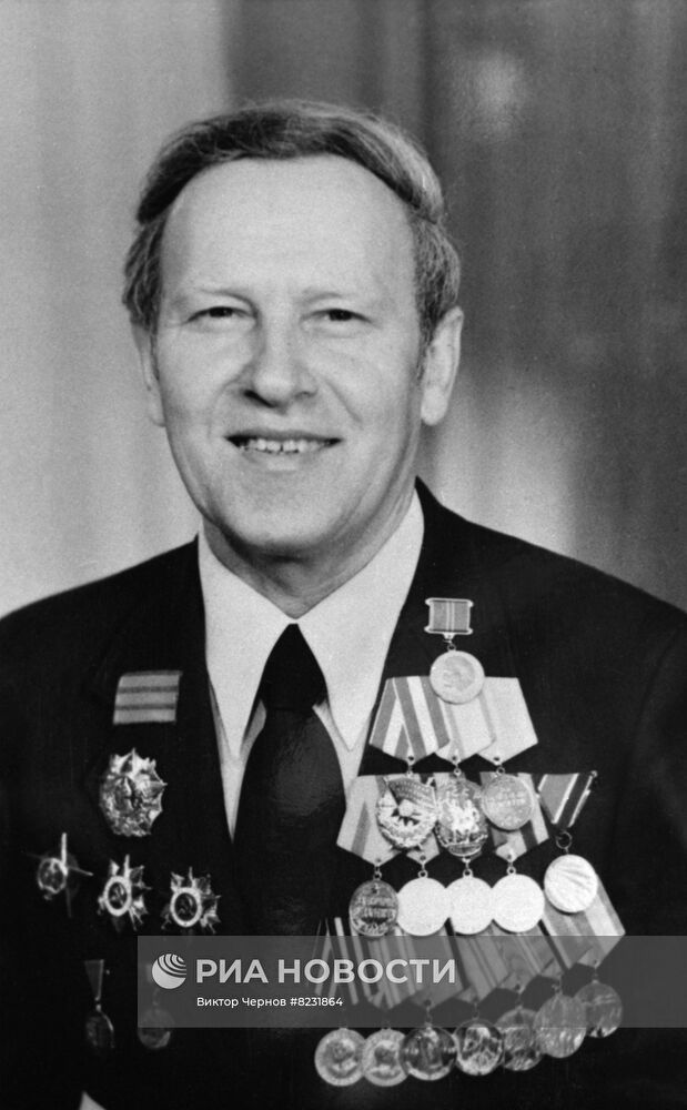 Участник Великой Отечественной войны П. А. Михин