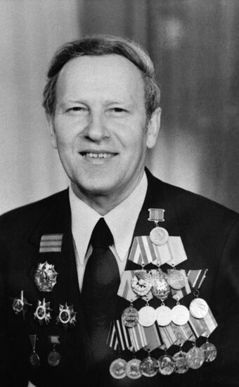 Участник Великой Отечественной войны П. А. Михин