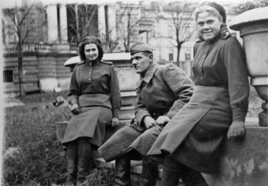 Участник Великой Отечественной войны П. А. Михин