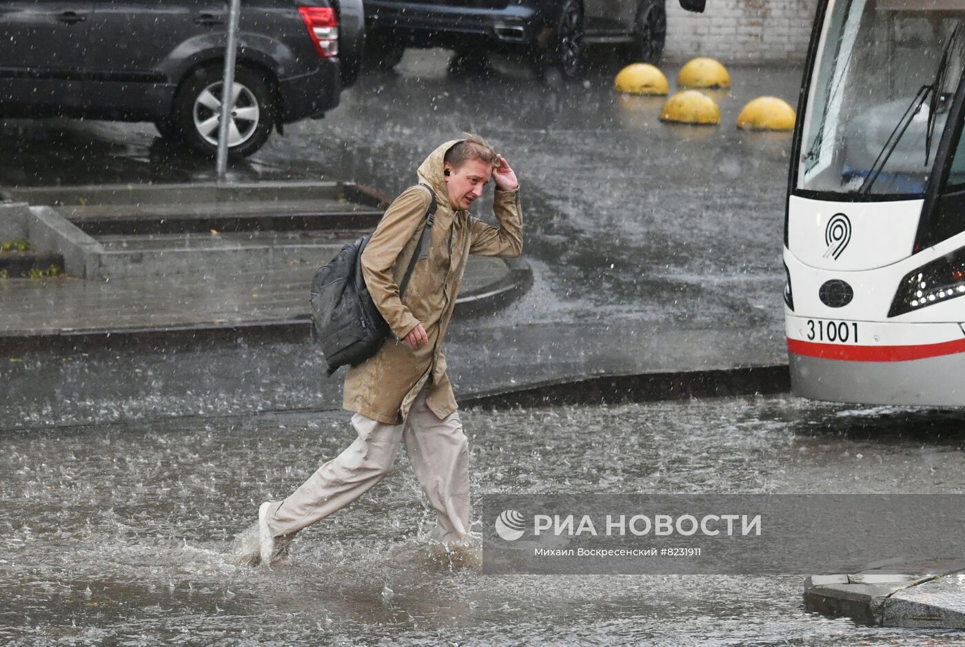 Дождь в Москве