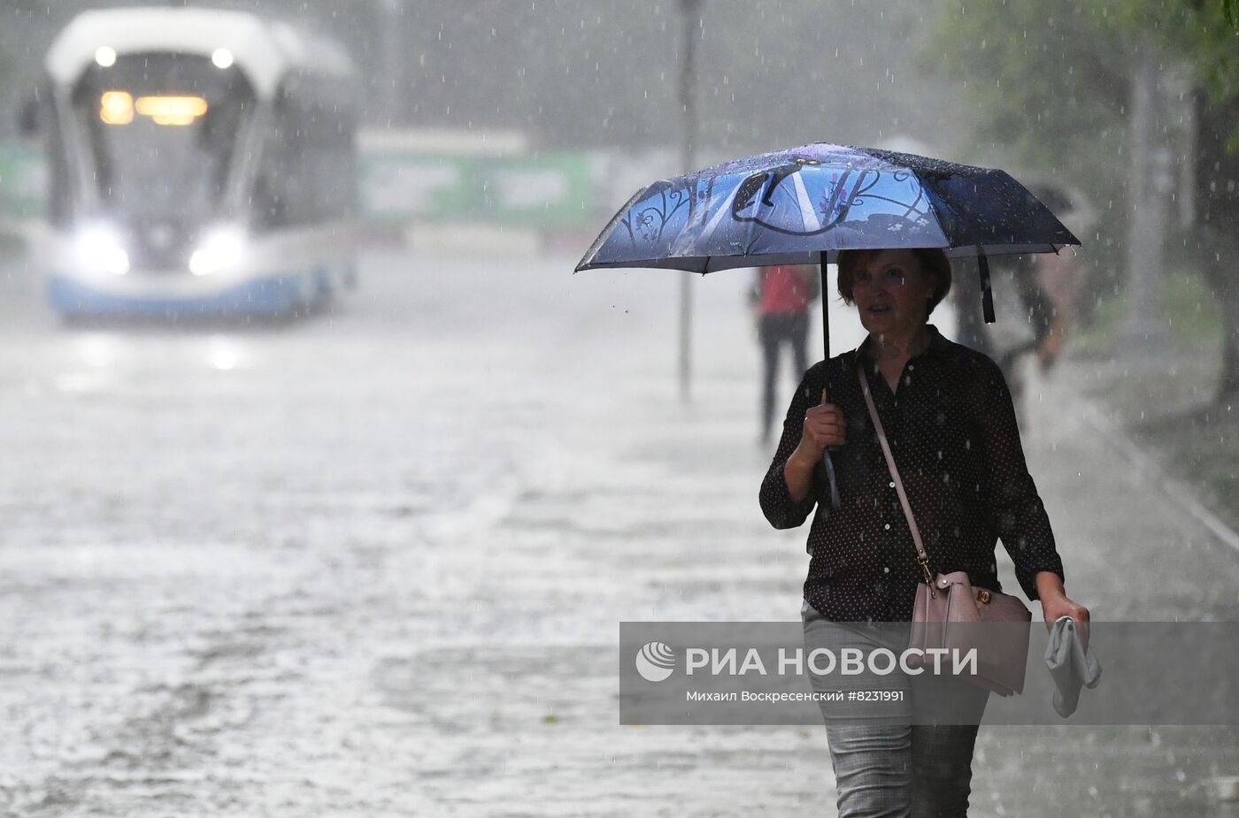 Дождь в Москве