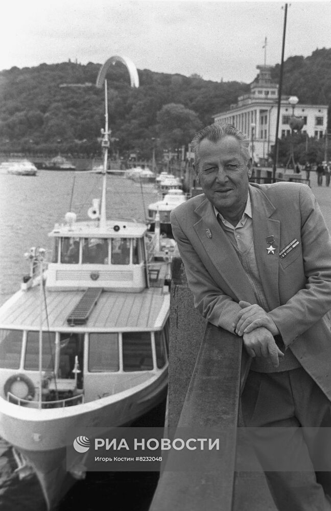 Ветеран Великой Отечественной войны А. Страхорский