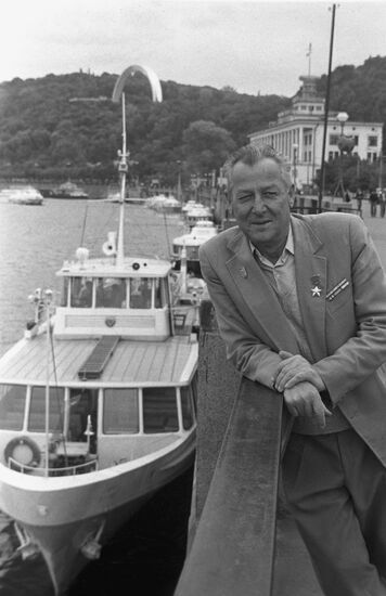 Ветеран Великой Отечественной войны А. Страхорский