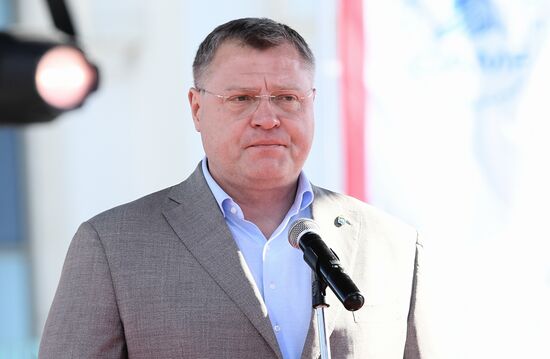 Ралли "Шелковый путь - 2022". Церемония открытия