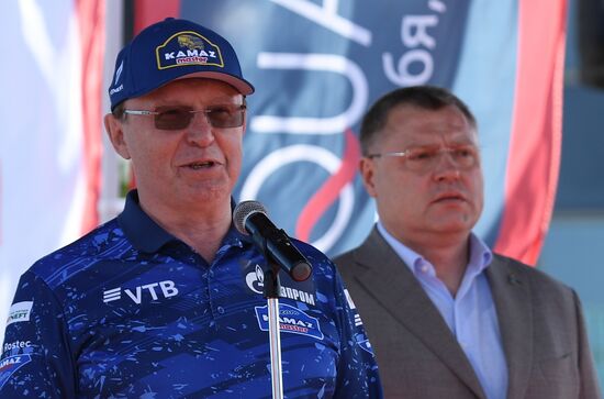 Ралли "Шелковый путь - 2022". Церемония открытия