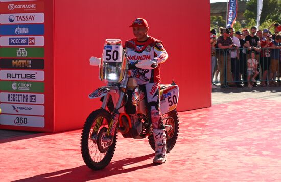 Ралли "Шелковый путь - 2022". Церемония открытия