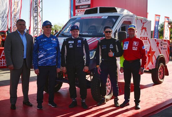 Ралли "Шелковый путь - 2022". Церемония открытия