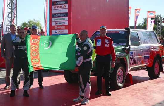 Ралли "Шелковый путь - 2022". Церемония открытия