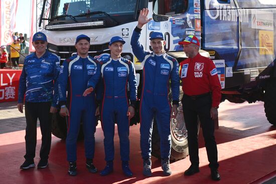 Ралли "Шелковый путь - 2022". Церемония открытия