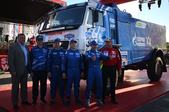 Ралли "Шелковый путь - 2022". Церемония открытия