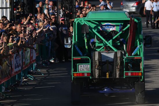 Ралли "Шелковый путь - 2022". Церемония открытия