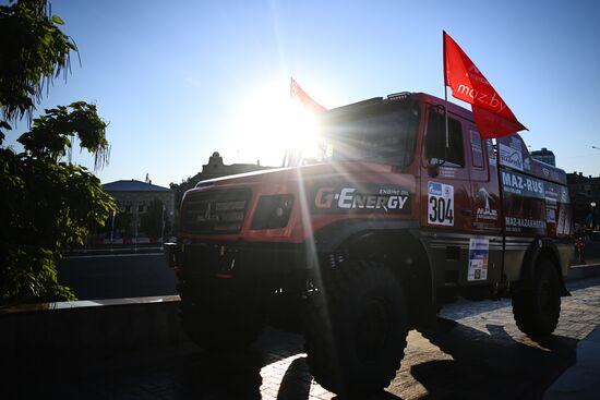 Ралли "Шелковый путь - 2022". Церемония открытия