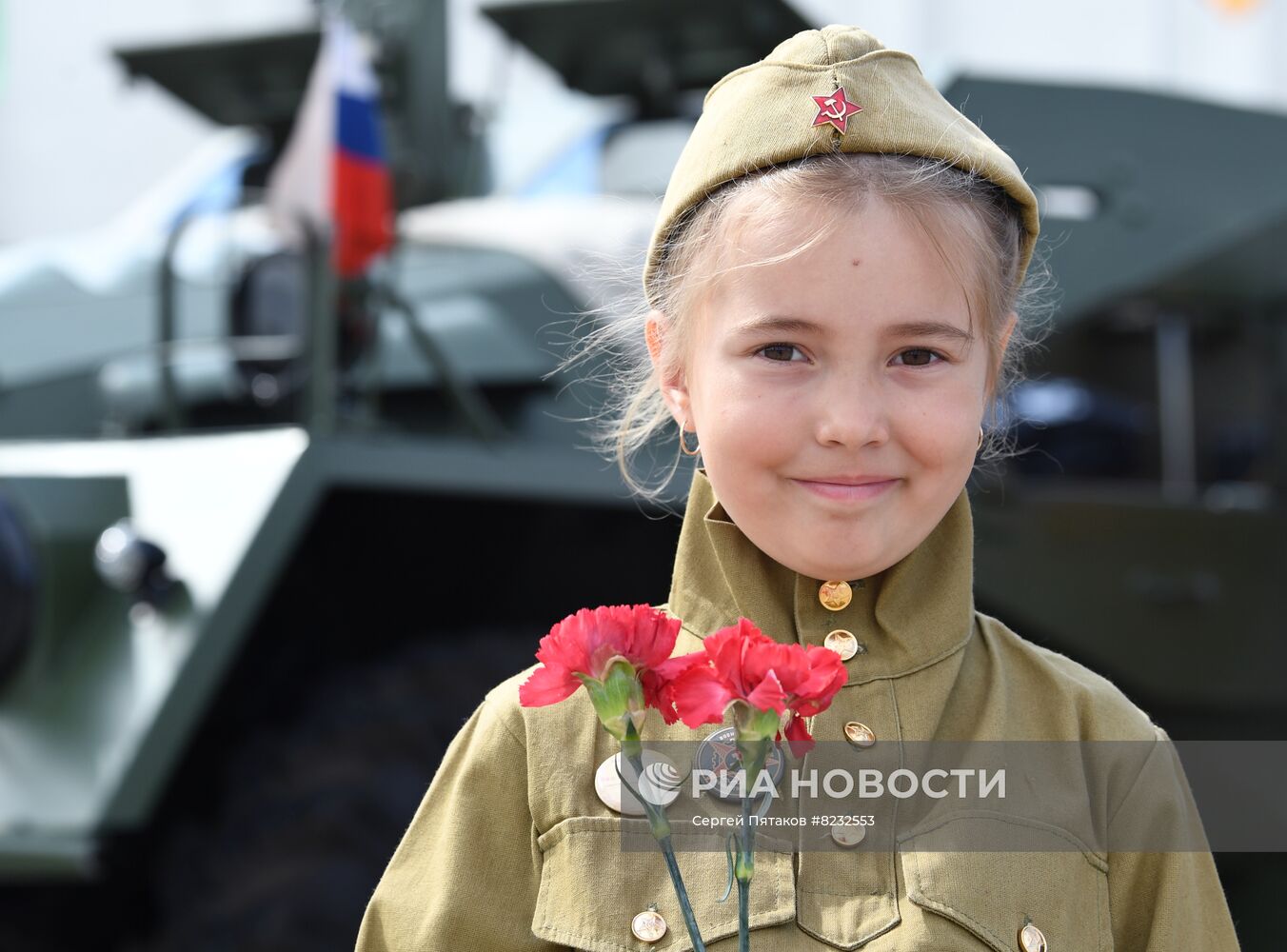 Старт бронепробега "Дорога Мужества" 