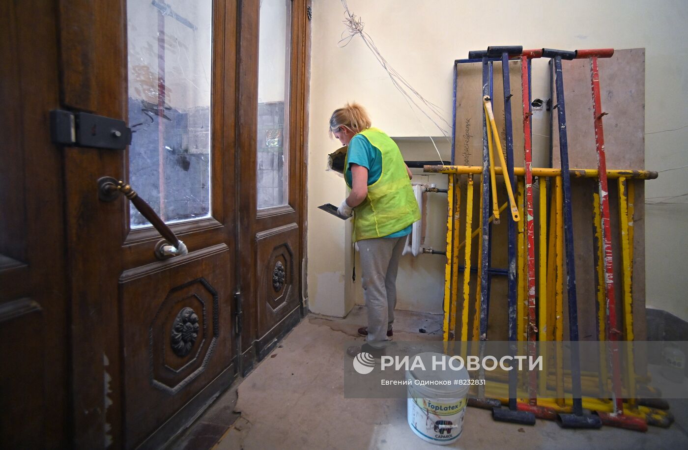 Реставрация театра О. Табакова на Чистых прудах