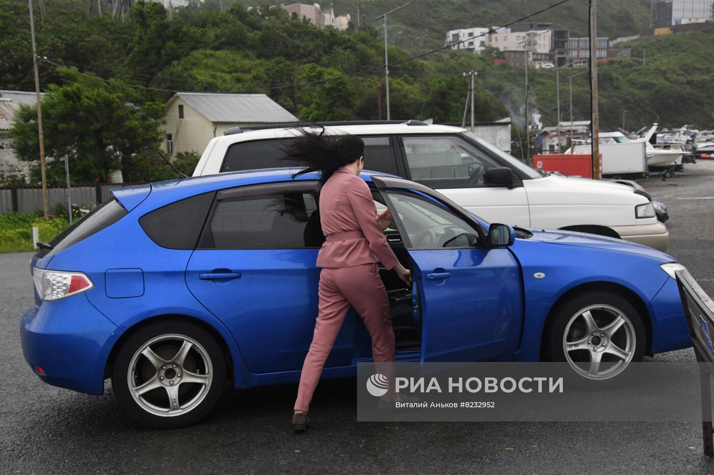 Штормовая погода во Владивостоке