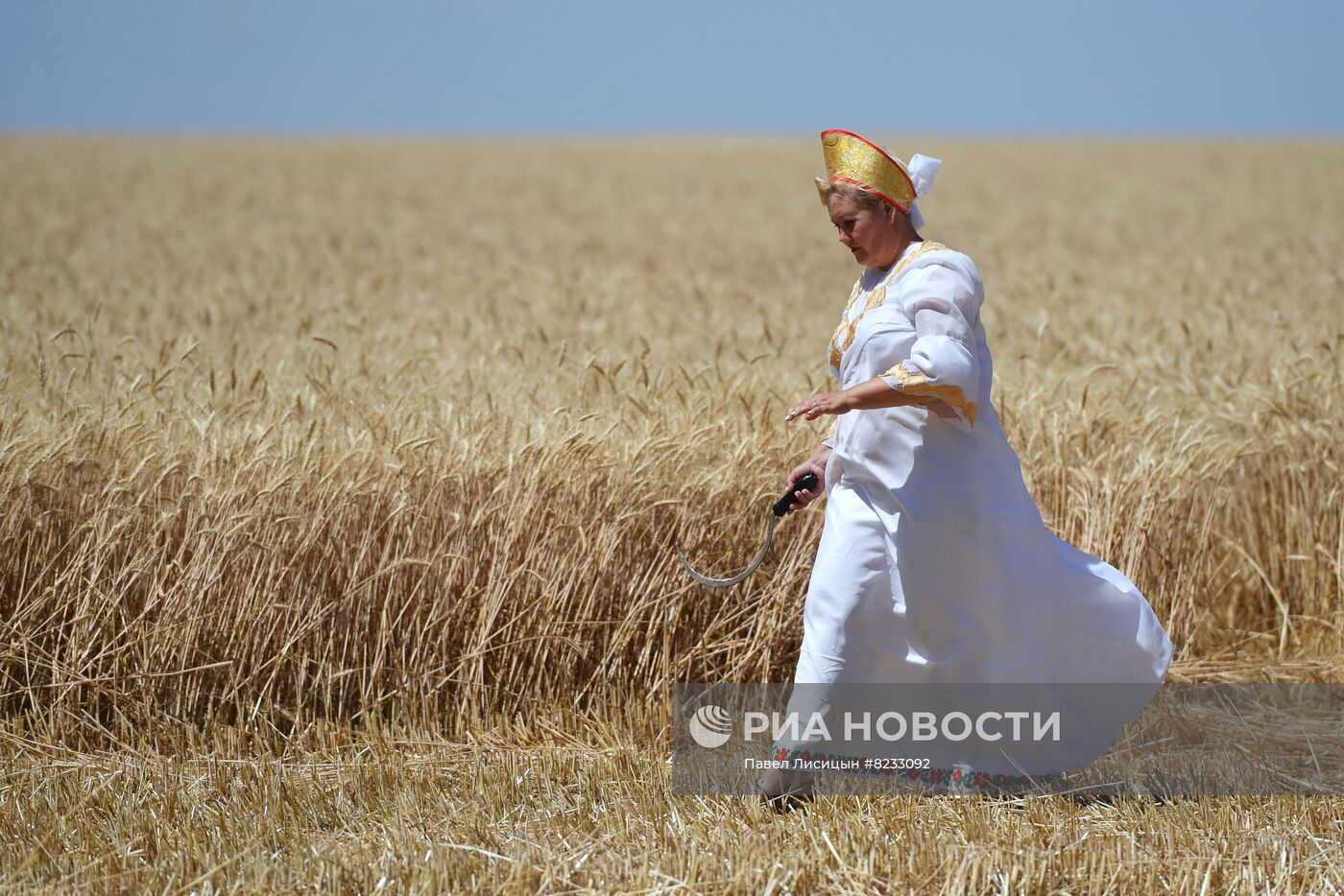 Старт уборочной кампании в Донецкой области