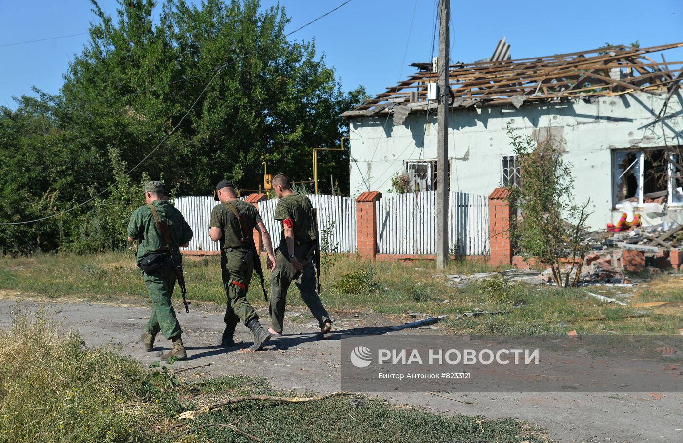 Жизнь в освобожденном Лисичанске в ЛНР