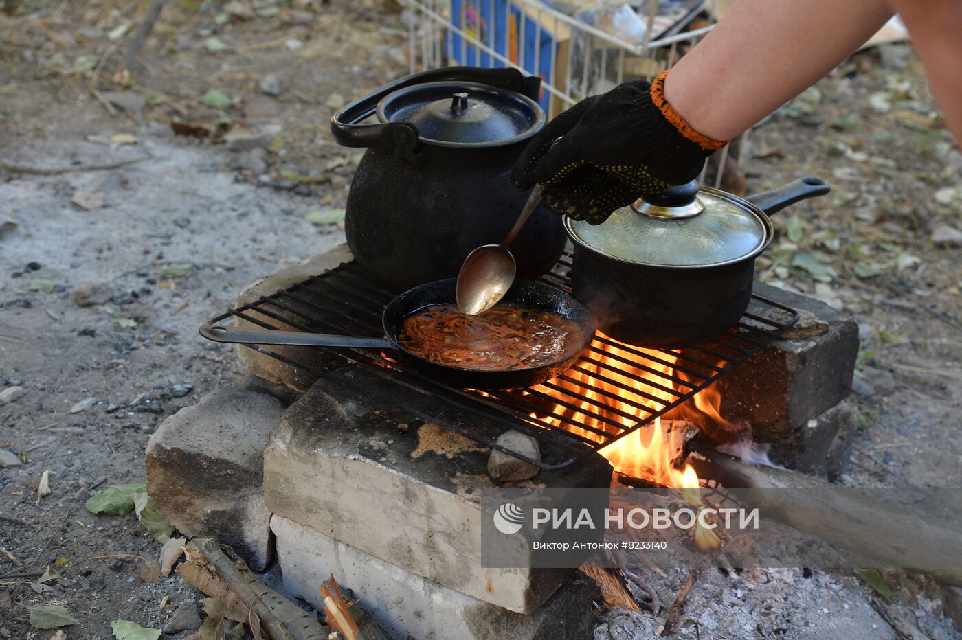 Жизнь в освобожденном Лисичанске в ЛНР