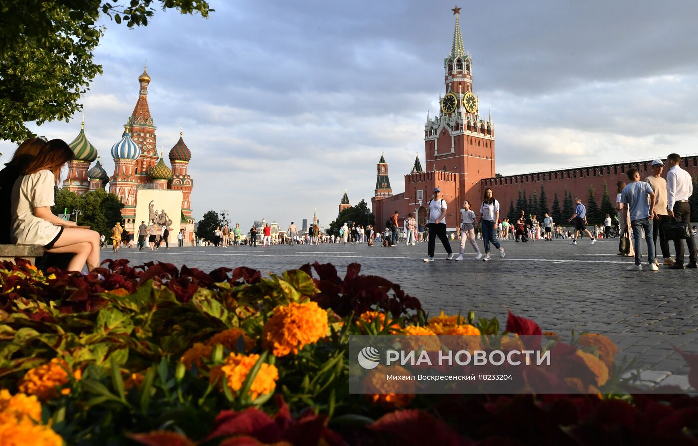 Лето в Москве