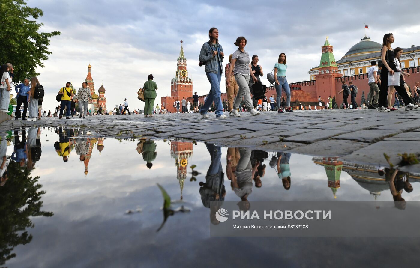 Лето в Москве