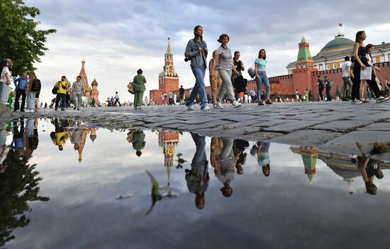 Лето в Москве