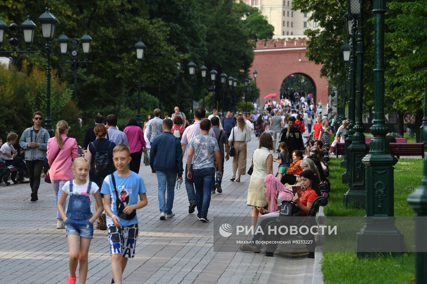 Лето в Москве