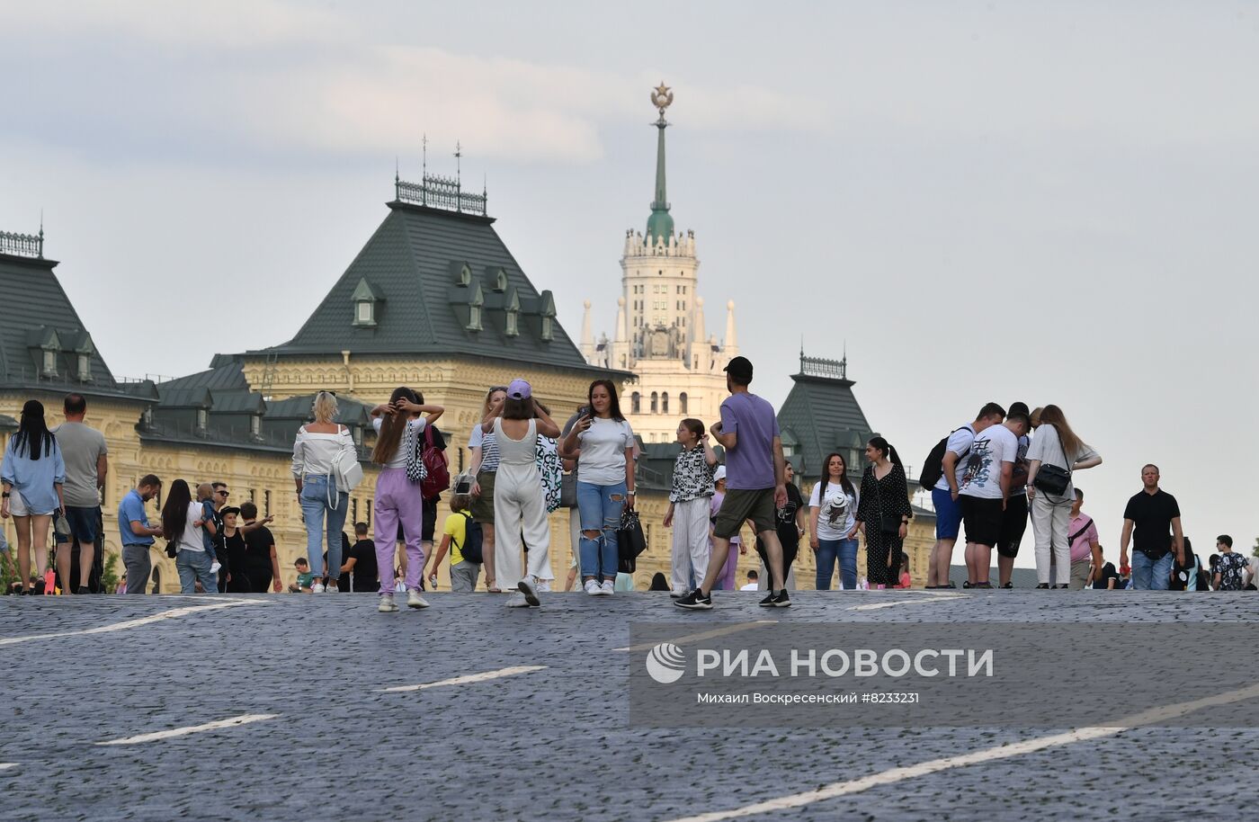 Лето в Москве