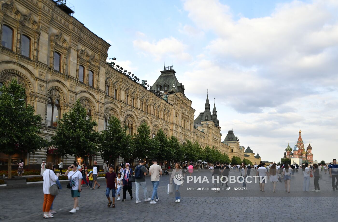 Лето в Москве