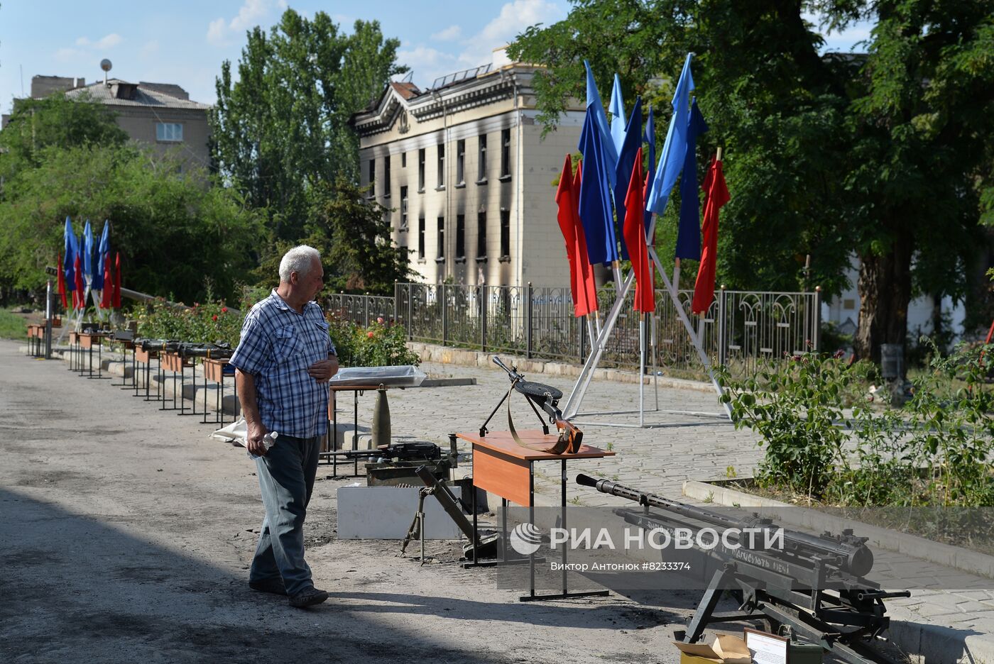 Освобожденный Лисичанск