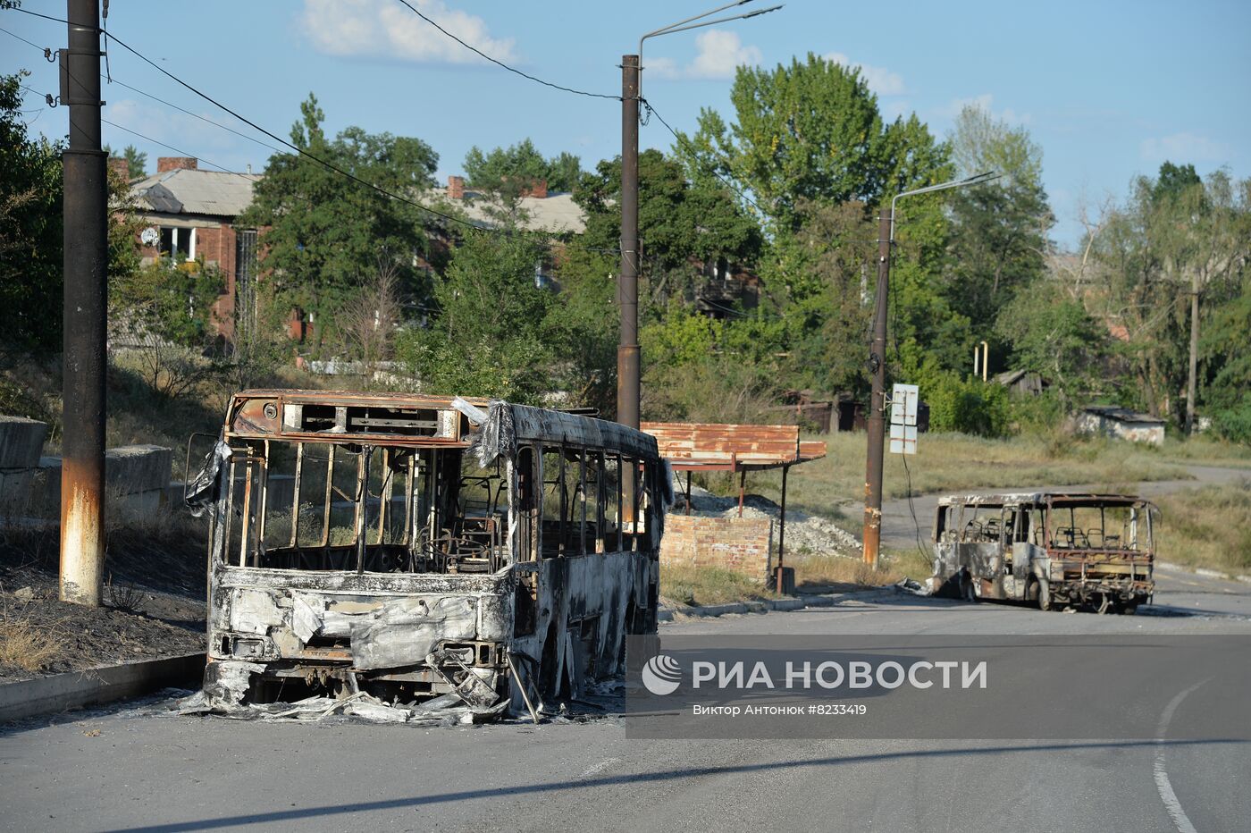 Освобожденный Лисичанск