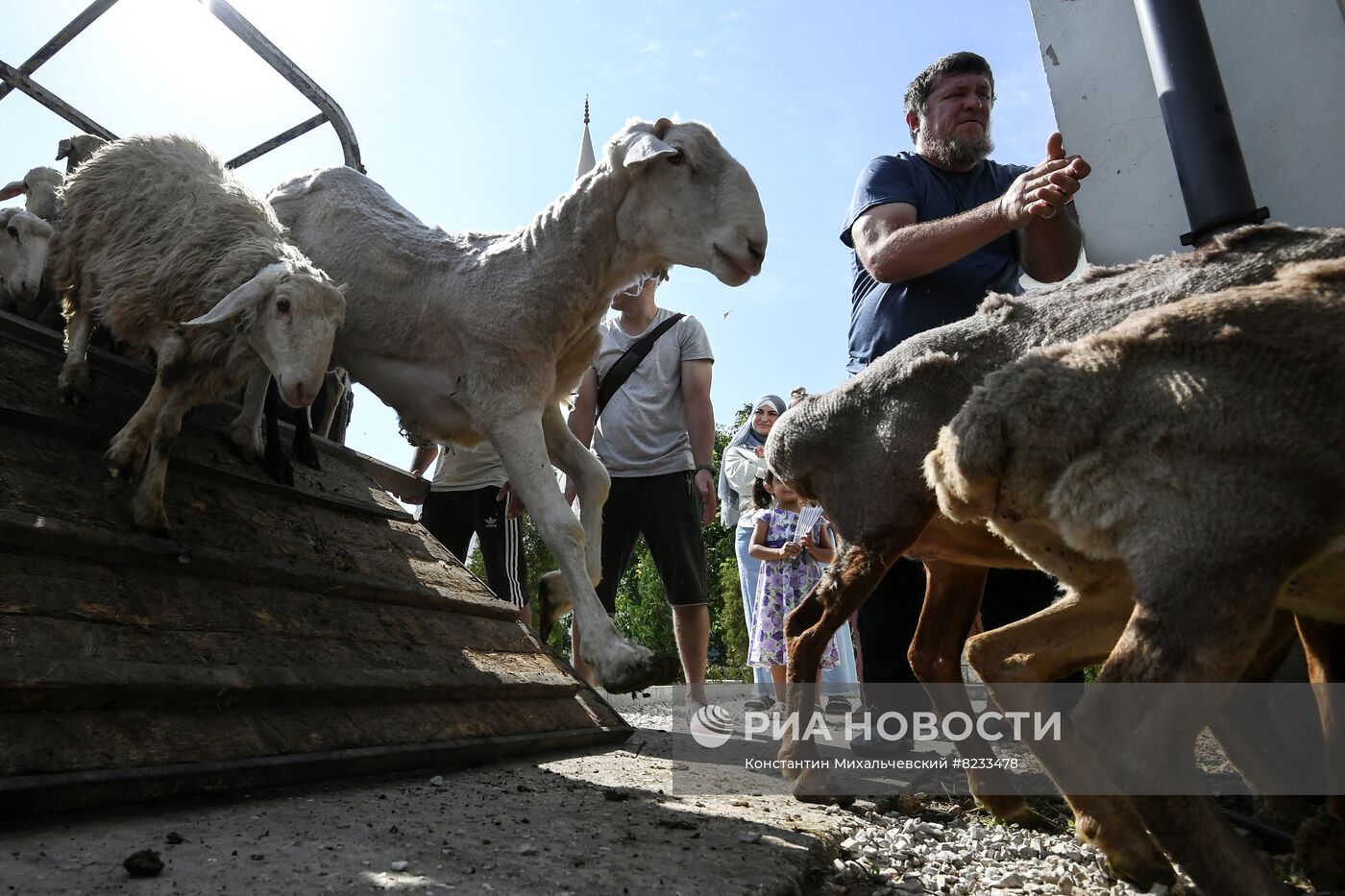 Празднование Курбан-байрама в регионах России