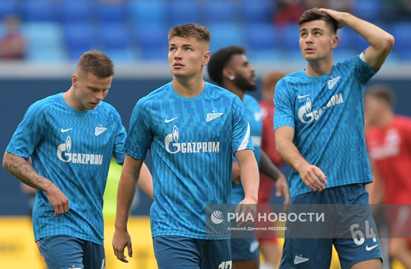 Футбол. Суперкубок России. Матч "Зенит" - "Спартак"